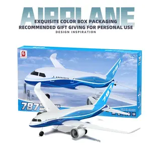 BM30 787 3CH RC Airplane 2.4G Remote Control Glider Intelligent Gyroscope EPP Foam Aircraft Plane Model Toys for Kids BM29