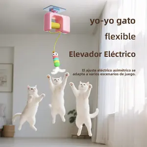 New Pet Cat Electric Smart Automatic Door-Hanging Toy, Cat Hanging Toy, Self-Entertainment and Boredom-Relieving Cat Teaser