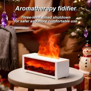 Fireplace Flame Diffuser with Remote, Timer, Auto-Off for Safety  Aromatherapy for Home, Unique Christmas & Housewarming Presents