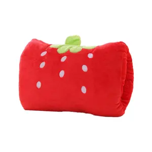 Pink Bear Children's Plush Pillows Hand Warmers Gloves Adults Cartoon Nap Pillows Cushions Creative Hand Warmers Plush Winter