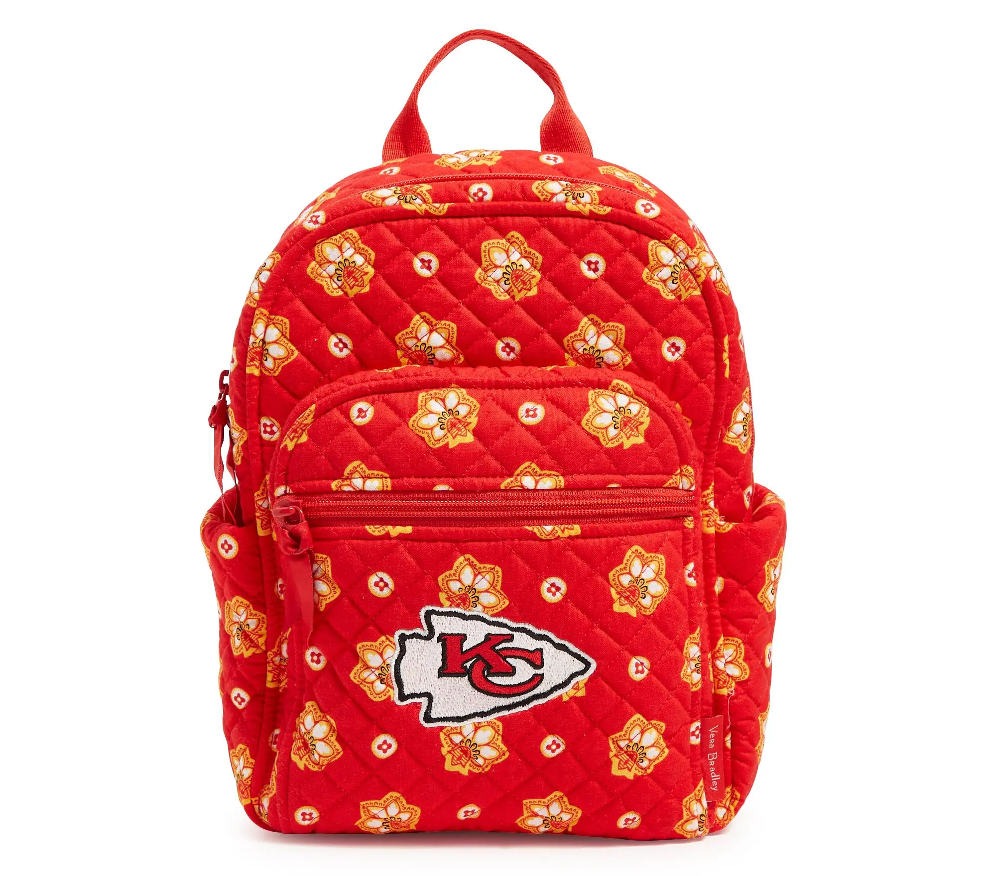 Vera Bradley Red Quilted Tampa Bay Buccaneers Small Backpack Vera Bradley X NFL Tampa Bay Buccaneers Cooler #38899-17683  main image 4