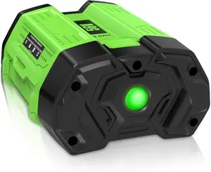 BA2800T 5.0Ah Replacement for EGO Battery 56V 5.0AH Compatible with BA2800 BA4200T BA4200 BA1400 BA5600T Power Tools Battery(Green) Lithium Charge Compatibility