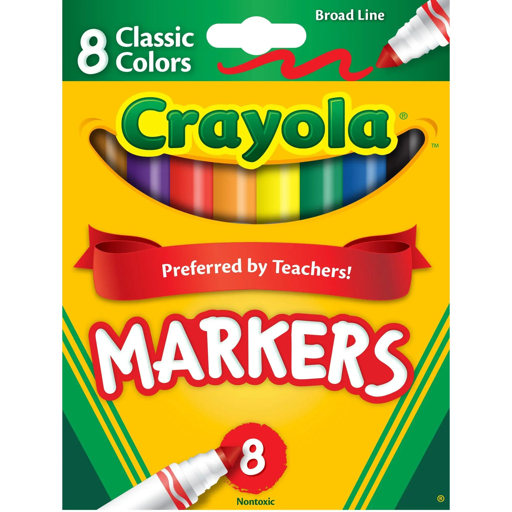 Crayola® 8 Classic Markers