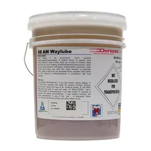 Denco AM Waylube 68 Industrial Machine Tool Way Oil, Heavy Load Protection, Anti-Stick-Slip Formula - 5-Gallon Pail