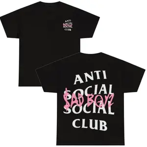 Anti Social Social Club Mania Tshirt, Junior H Merch, Vintage Hip Hop Rap Shirt, Unisex Tee, Gift For Fan, Trendy Regular Workout Tee , For Men and Women