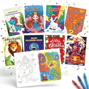 8PCS Coloring Books for Kids Party Favors: Ages 2-4 4-8 Easter,Summer End of the Year,Back to School,Halloween,Christmas Birthday, DIY Drawing Book for Kids Boys Girls Birthday Gift, Coloring Book, Doodle Books, Children's Day Gift #SummerVibes