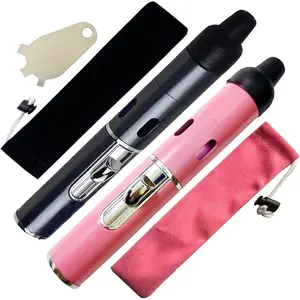 Lighters,Refillable Lighter,-in Detachable Jet Lighter Cooking,Black and Light Pink