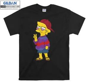 Lisa The Simpson Shirt, Lisa Simpson The Simpsons Unisex Shirt, The Simpsons Cartoon TShirt, Gift for Cartoon Fans