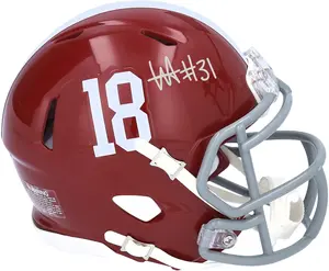 Will Anderson Alabama Crimson Tide Autographed Riddell Speed Mini Helmet - Fanatics Authentic Certified
