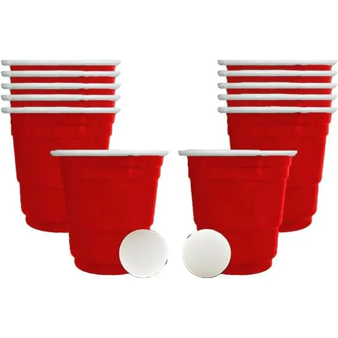 14PC Shot Cup Set 2 Balls Included Birthday Drinkware