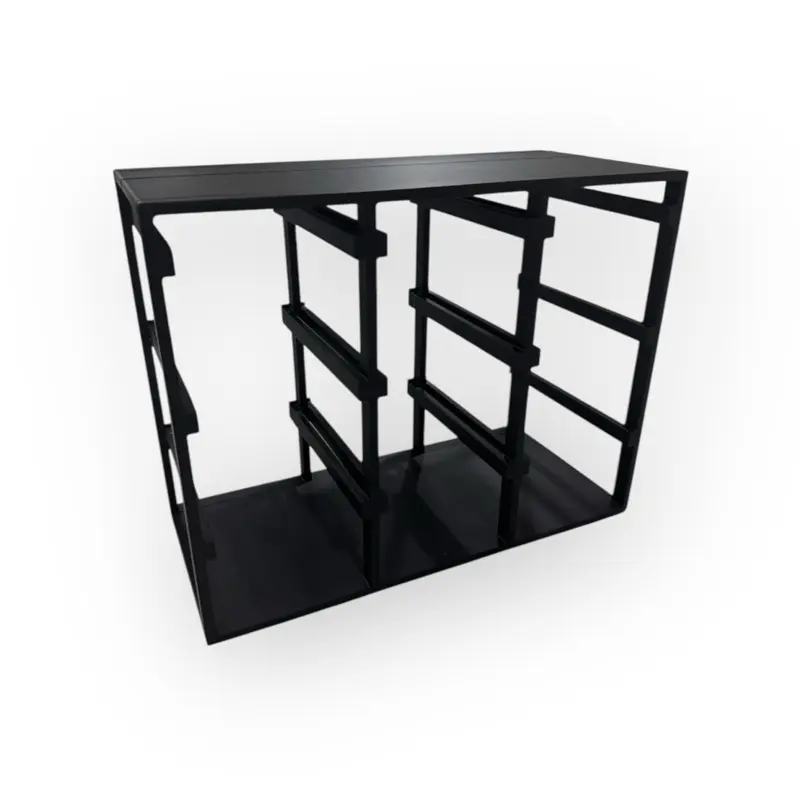 9 Bin Mini Storage Tote Shelf Organizer Compatible with Home Depot & Lowe’s Mini Bins