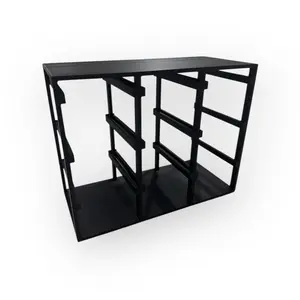 9 Bin Mini Storage Tote Shelf Organizer Compatible with Home Depot & Lowe’s Mini Bins
