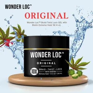 Wonder Loc™ Braid Twist Lock GEL with Biotin Extreme Hold 10.14 Oz.