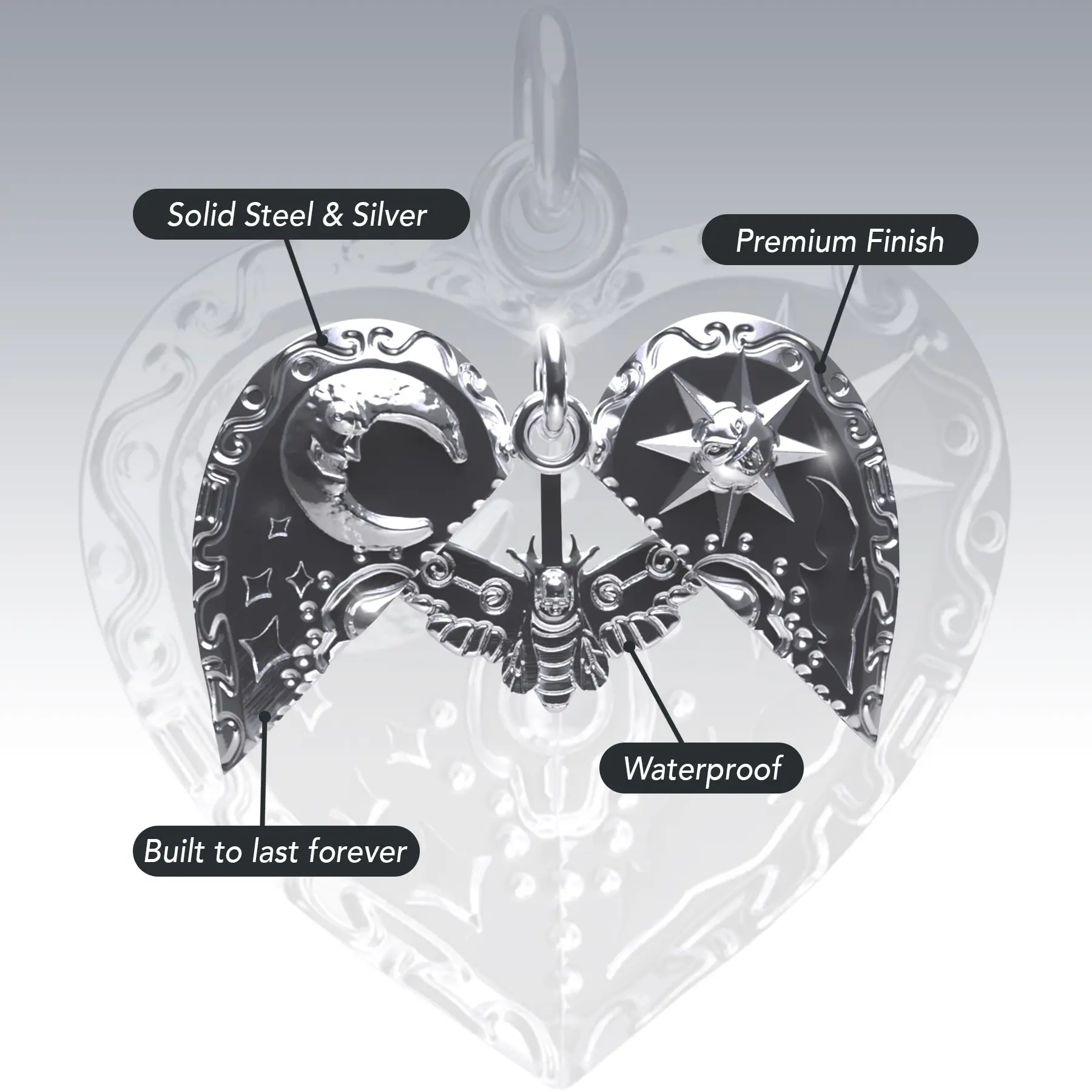 COSMIC HEART PENDANT