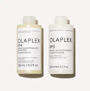 OLAPLEX Wash Day Essentials Set - Sulfate-Free, Vegan, Concentrated, High-Lather Shampoo & Conditioner to Hydrate, Moisturize, Smooth & Strengthen