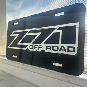 Z71 Off Road License Plate - Customizable and Durable