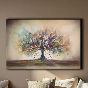 Tree of Life Wall Art – Norse Mythology Celtic Poster, Yggdrasil Print, Symbolic Artwork for Wedding or Home Decor, Unframed