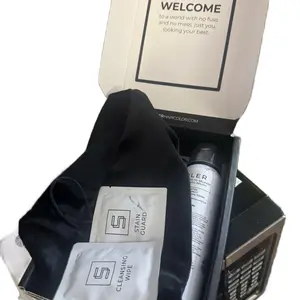 SIMPLER Full Coverage Color Box + Brush Kit Hypoallergenic Vegan Formula USA Made Easy Hair & Beard Dye Precision & Stubble Brush Included