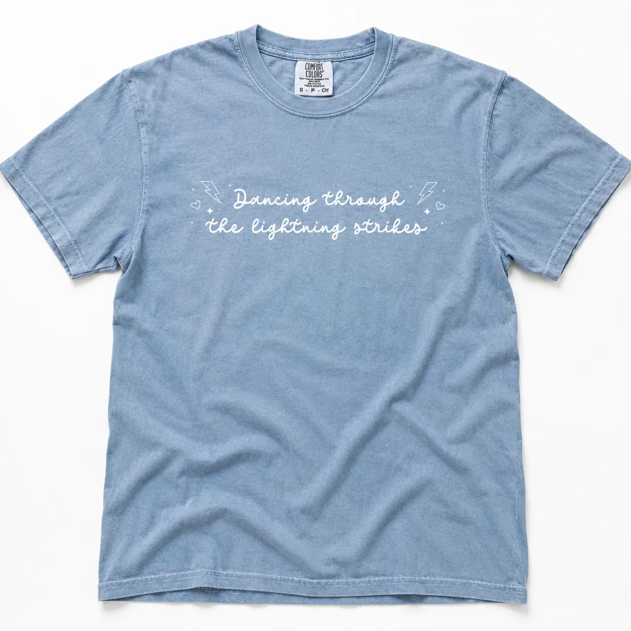 Dancing Through the Lightning Strikes Comfort Colors , But Now The Sky Is Opalite TS Inspired Comfort Shirt - TrendWear USA