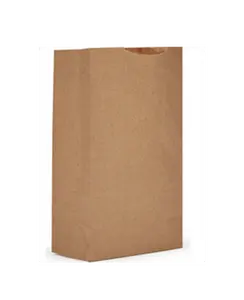 DEMAYA BROWN PAPER BAGS, SIZE 8.5" X 5.93" X 13.39" SOS #20SH – 250 BAGS