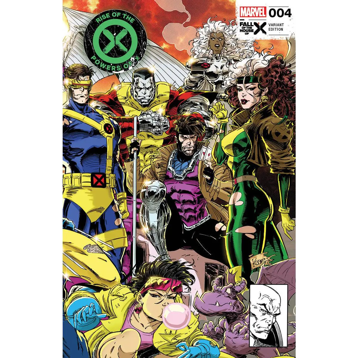 Rise Of The Powers Of X #4 Unknown Comics Kaare Andrews Exclusive Var [Fhx] (04/24/2024)