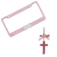 Pink - Bling Inside & Out(2 pcs Frame+1 Pendant)