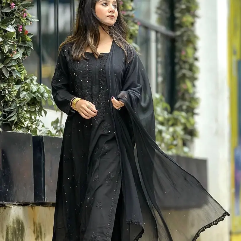 black pakistani suitd - TikTok Shop