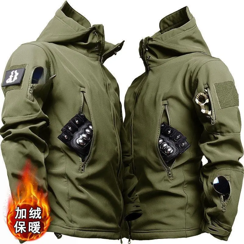 Shark Jacket   Green
