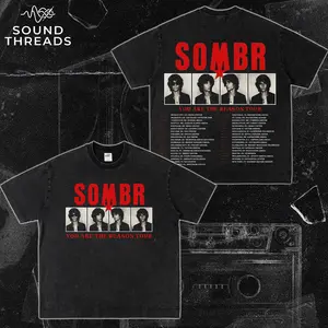 Sombr “You Are The Reason Tour” #8 Vintage Graphic T-Shirt, Indie Pop Concert Tee, Aesthetic Streetwear Shirt, Washed Cotton Oversized Tee, Music Fan Gift, Trending TikTok Outfit, Unisex Tee, Tour Merch Style