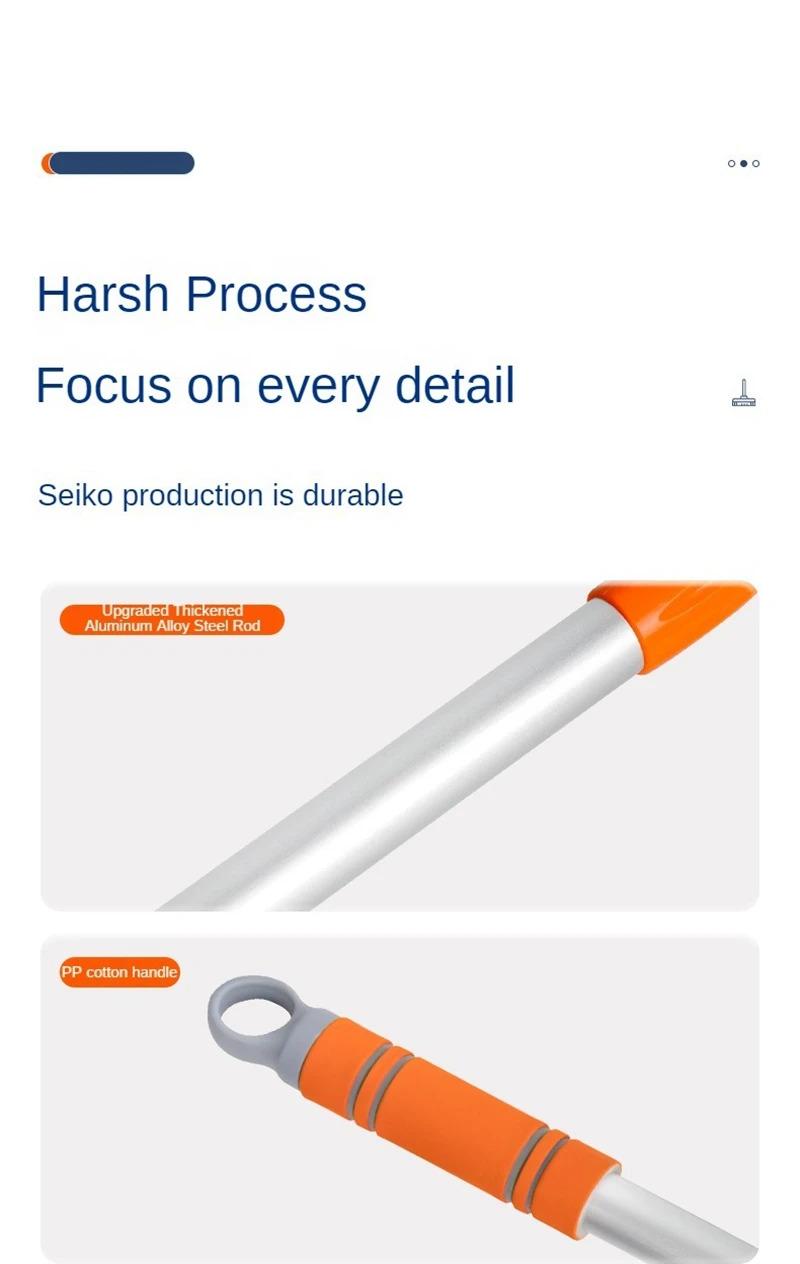 Car Washer Mop Foam Wash Brush Double Brush Head Roof Window Cleaning Maintenance Three-Section Telescopic Mop Car Accessories