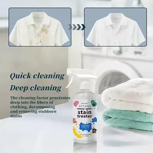 Quick Action Spray, Portable Effective Stain Removal for Oil and Grease, Deep Cleaning Formula for Travel and Home Use