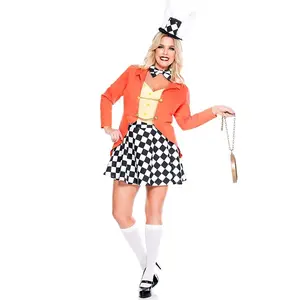 Plus Size Sexy Adventurous White Rabbit Women's Costume