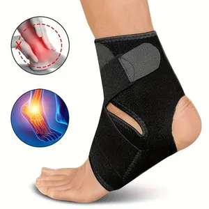 Ankle Brace for Women & Men, Ankle Compression Sleeve, Foot Sleeve with Wrap, Ankle Support, Foot Brace for Sprained Foot & Arch, Plantar Fasciitis Relief Socks, Achilles Tendonitis