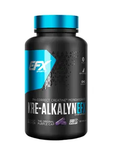 EFX Sports Kre-Alkalyn Powder – pH-Balanced Creatine Formula – Enhances Strength, Performance & Recovery – Supports Endurance & Muscle Health – 30 Servings, Fitness, Healthcare