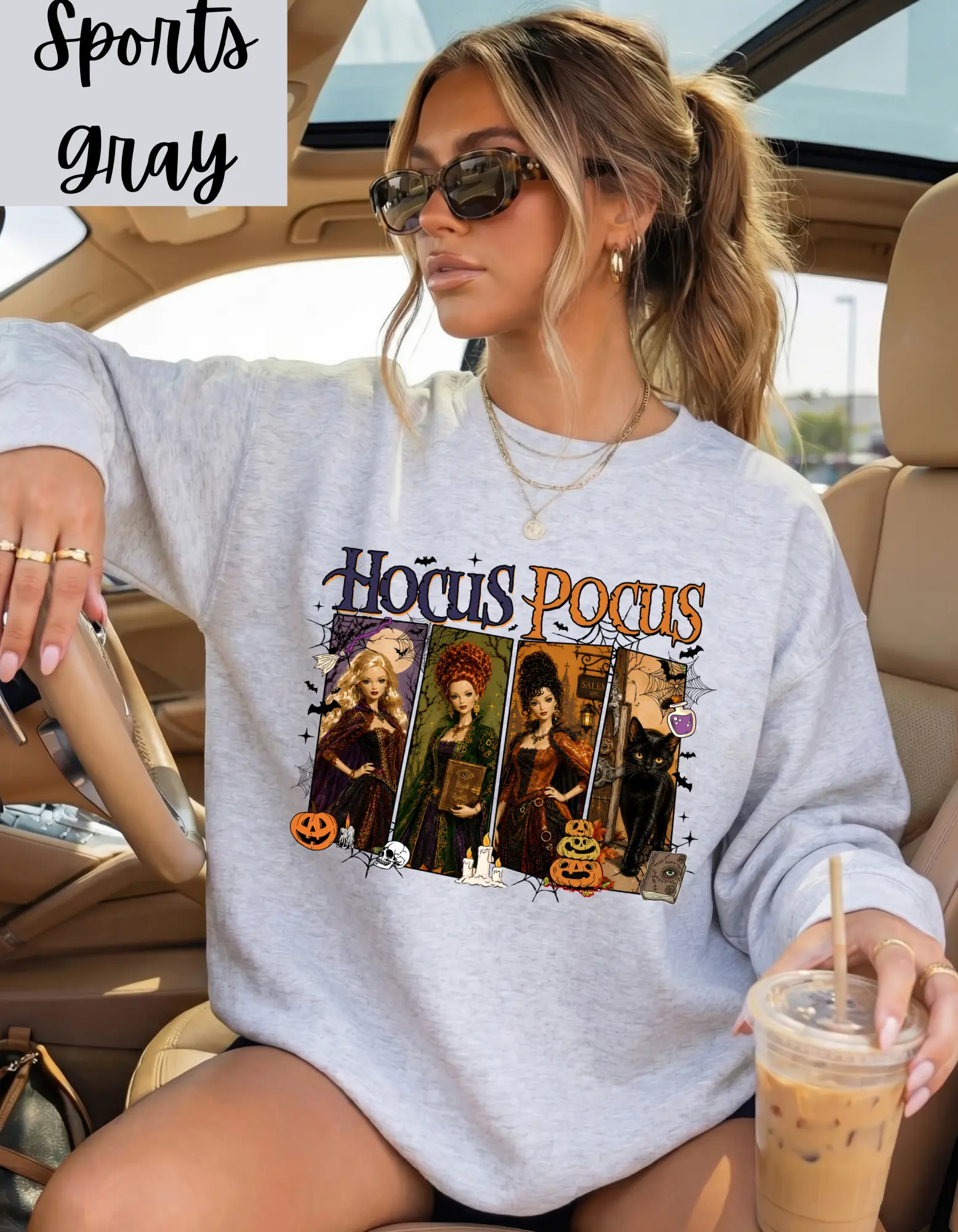 Hocus Pocus Halloween Sweatshirt BLC