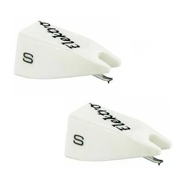 Ortofon Elektro Replacement Stylus Pair Pack (2 Pieces) - Tech Accessories for Audio Turntables, Fits Both OM & Concorde Style, Tablet-Compatible Styluses