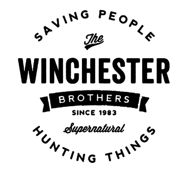 Supernatural Winchester Bros Vinyl Decal Sticker Halloween Horror Metaphysical