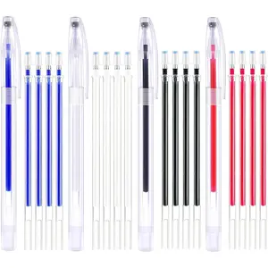 Heat Erasable Pens ,4 Pieces Fabric Marking Pens with 20 Refills for Quilting Sewing, Dressmaking, Fabrics, Tailors Sewing Fabrics,Tailor's Chalk Pencils Chalks Pen