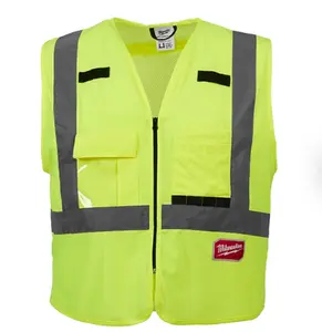Milwaukee 48-73-5064 4XL/5XL Class 2 High Vis Yellow Safety Vest