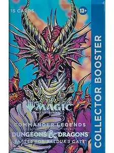 Battle For Baldur's Gate Commander Legends - Collector Booster Pack - MTG