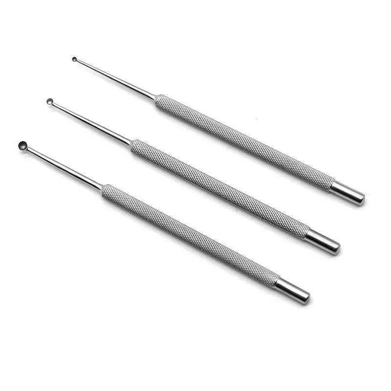 Micro Ophthalmic Instruments Soft Wart Curette Medical Double Headed Tarsal Gland Dermatology Surgical Tool