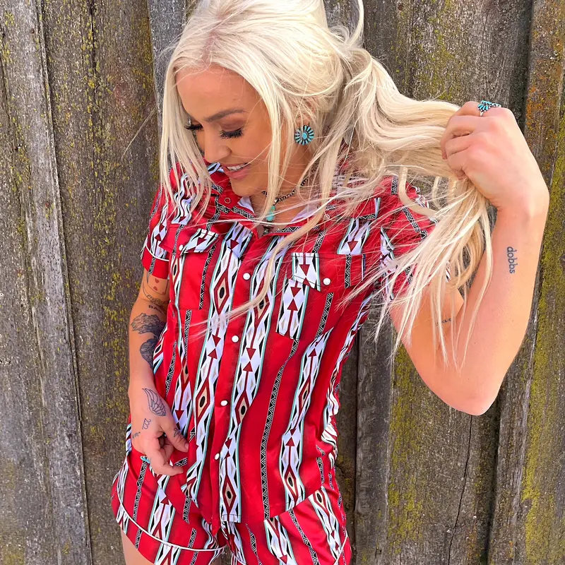 The Texan Pearl Snap PJ’s (S-XL)