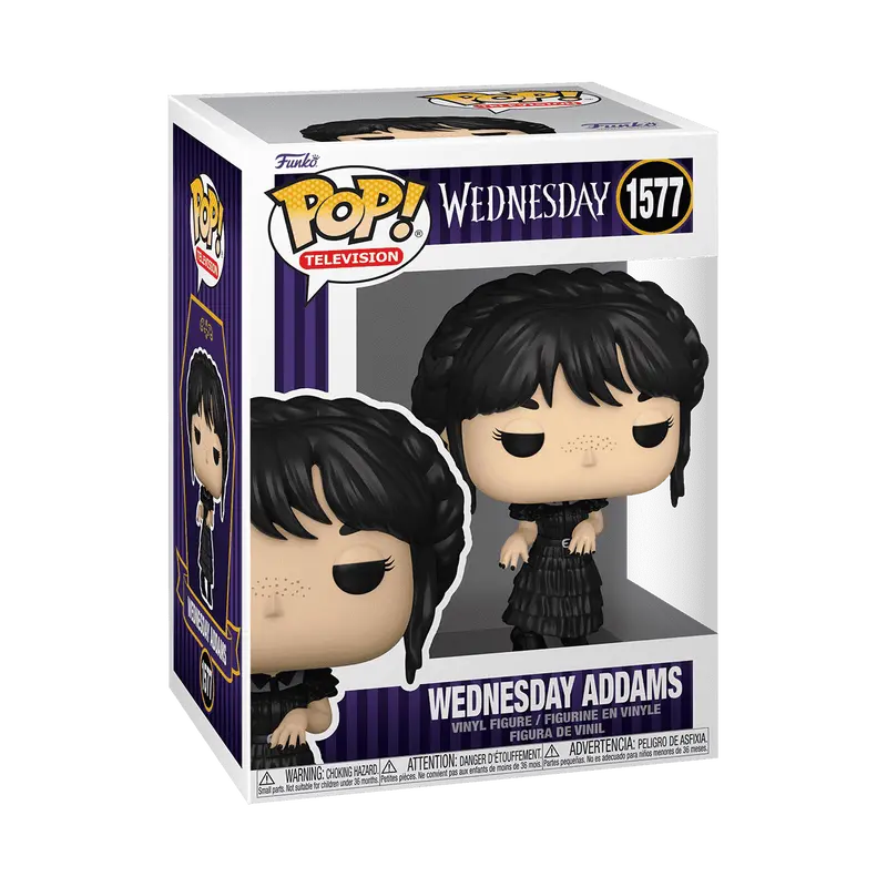 Funko Pop! The Addams Family - Wednesday Addams (Rave'N Dance) #1577 Collectible Pop Vinyl Figure