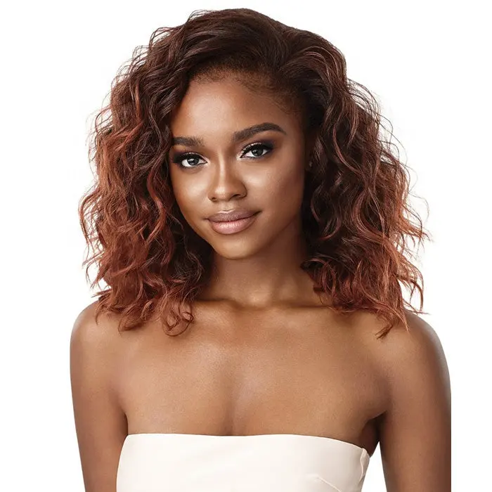 Outre Quick Weave Wet & Wavy Style Synthetic Half Wig - LOOSE CURL 18