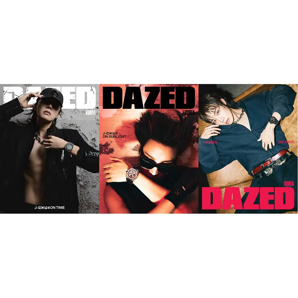 BTS J-HOPE DAZED Korea August 2026 Magazine Fashion Cover A B C Ver Collectible