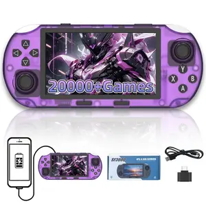 Rediscover the joy of your childhood! The SF3000 retro handheld game console features over 20,000 games, 14+ emulators, a 4.5-inch IPS HD screen, a dual-core processor, instant phone charging, and TV connectivity. It's both stylish and durable!