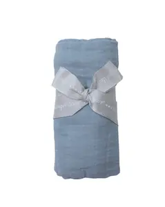 Ocean Blue Swaddle Blnaket