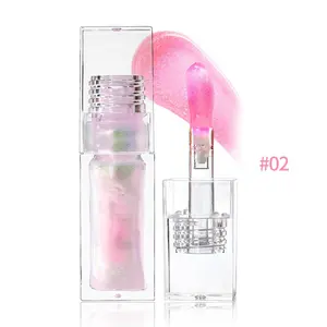 Juicy Temperature Color Changing Lip Oil, Long Lasting Moisturizing Nourishing Tinted Lip Gloss, Glittery Lip Gloss, Glitter Glossy Lip Glaze Stick, Plumping Lip Oil, Hydrating Liquid Lipstick for All Occasions Makeup,  Lip Tint