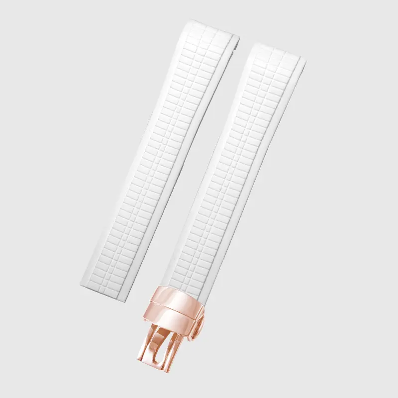 White rose-colored button-Z18