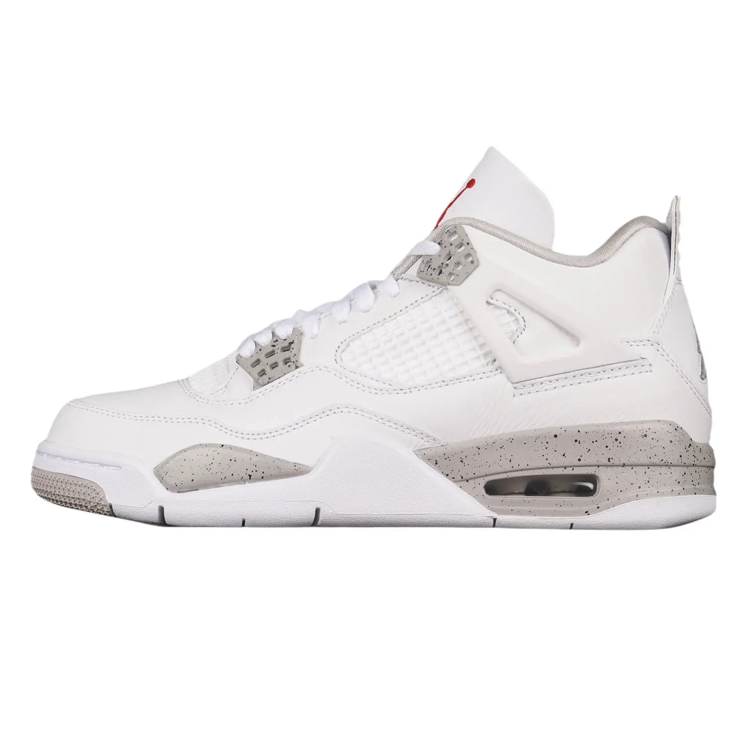 Brand New Jordan 4 Retro White Oreo Mid Top Basketball Sneakers Streetwear Casual Basketball Shoes